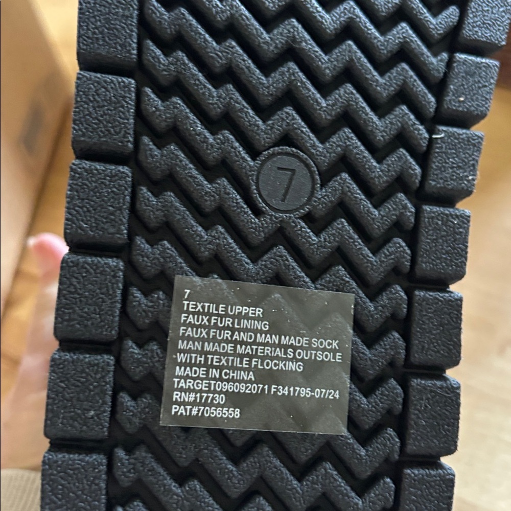 Women's May Microsuede Boots with Memory Foam Insole - Universal Thread™
Black 7 - Picture 9 of 9